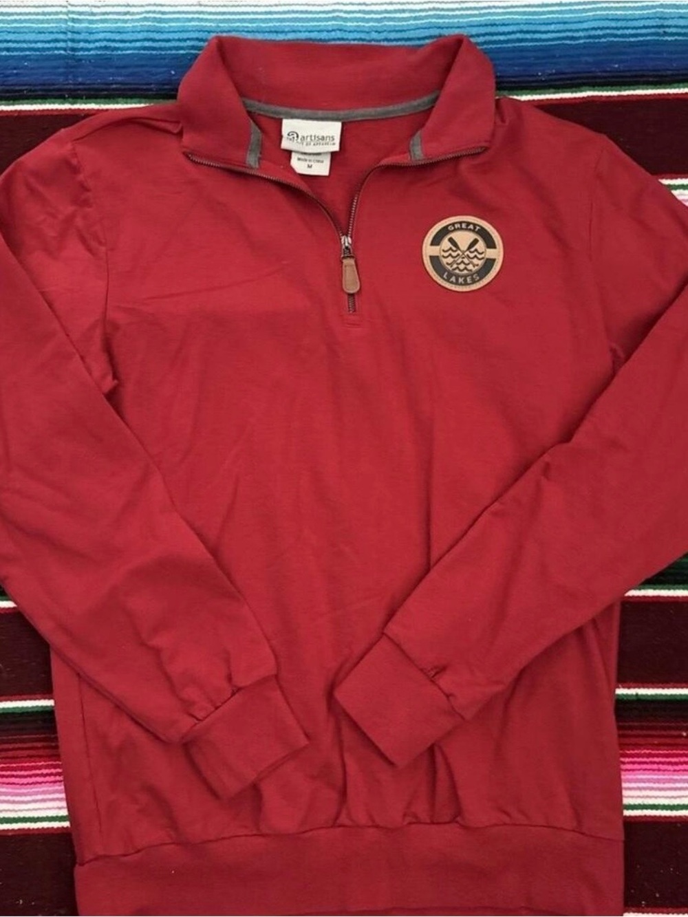 Artisans Lake Michigan Quarter Zip Sweatshirt